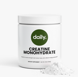 daily. CREATINE